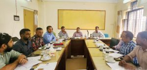 হবিগঞ্জ পৌর এলাকার ইমারত নির্মানে গুনগত মান নিশ্চিতকরণে সভা অনুষ্ঠিত ॥