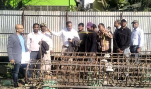 হবিগঞ্জ পৌরসভার পরিচ্ছন্নতা কর্মীদের আবাসনের জন্য এলজিইডি নির্মাণ করছে দুটি ৭ তলা ভবন ॥