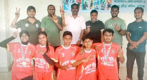 নতুন কুড়ি স্পোর্টস ২০২৬ বালক ও বালিকা ব্যাডমিন্টন প্রতিযোগিতায় চ্যাম্পিয়ান হয়েছে হবিগঞ্জ পৌরসভা