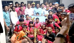 নতুন কুঁড়ি স্পোর্টস ২০২৬ বালক ফুটবল প্রতিযোগিতায় নবীগঞ্জকে ১-০ গোলে হরিয়ে চ্যাম্পিয়ান হবিগঞ্জ পৌরসভা ॥