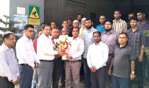 স্থানীয় সরকার সিলেট বিভাগের পরিচালক আশরাফুল রহমানের হবিগঞ্জ পৌরসভা পরিদর্শন।।।