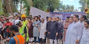 হবিগঞ্জ পৌরসভা ২ কোটি ৮১ লক্ষ টাকা ব্যয়ে জজকোর্টের সম্মুখ হতে রাজনগর মসজিদ পর্যন্ত আরসিসি রাস্তা নির্মাণ করছে ॥ উদ্বোধন করলেন হুইপ আলহাজ্ব মোঃ জি কে গউছ এমপি ॥কাজের মান নিয়ে কোন অনিয়ম করলে চরম মূল্য দিতে হবে -হুইপ আলহাজ্ব মোঃ জি কে গউছ এমপি ॥
